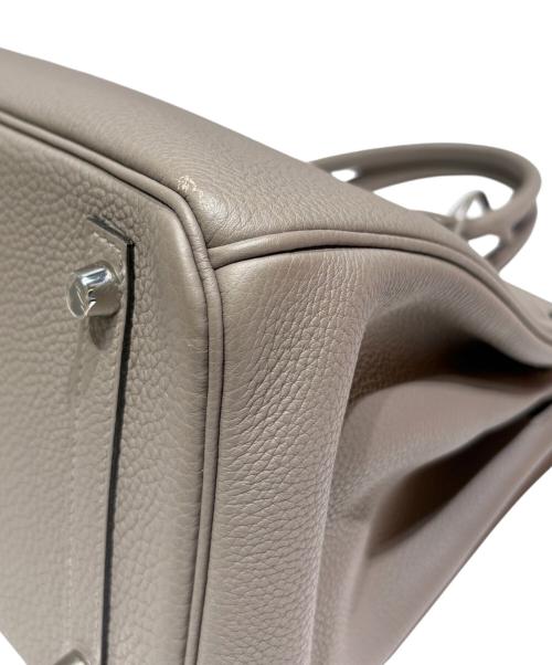 HERMES（エルメス）HERMES (エルメス) バーキン30/トゴ/トゥルティエールグレー/シルバー金具/A刻印：2017年/ハンドバッグ トゥルティエールグレー×シルバー金具 サイズ:30の古着・服飾アイテム