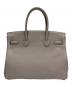 HERMES (エルメス) バーキン30/トゴ/トゥルティエールグレー/シルバー金具/A刻印：2017年/ハンドバッグ トゥルティエールグレー×シルバー金具 サイズ:30：2400000円