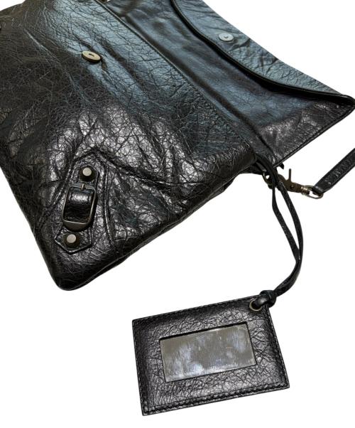 BALENCIAGA（バレンシアガ）BALENCIAGA (バレンシアガ) クラッシックエンベロープ ブラック サイズ:-の古着・服飾アイテム