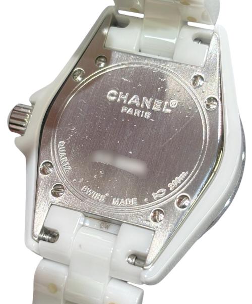 CHANEL（シャネル）CHANEL (シャネル) 腕時計/J12/デイト/H0968/白文字盤 白文字盤 サイズ:33mmの古着・服飾アイテム