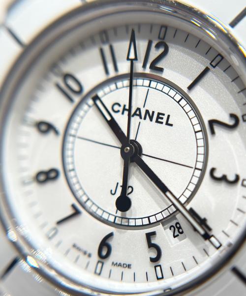CHANEL（シャネル）CHANEL (シャネル) 腕時計/J12/デイト/H0968/白文字盤 白文字盤 サイズ:33mmの古着・服飾アイテム