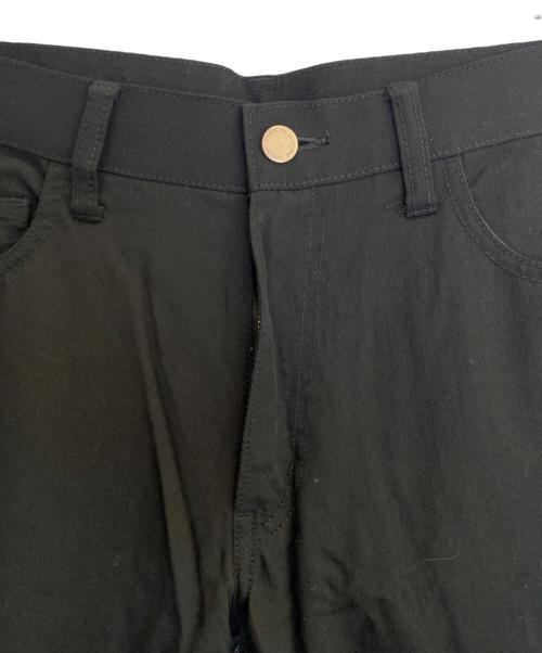 COMME des GARCONS HOMME（コムデギャルソン オム）COMME des GARCONS HOMME (コムデギャルソン オム) 製品洗い加工スラックス ブラック サイズ:Mの古着・服飾アイテム