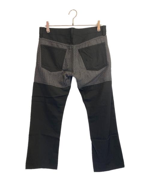 COMME des GARCONS HOMME（コムデギャルソン オム）COMME des GARCONS HOMME (コムデギャルソン オム) 製品洗い加工スラックス ブラック サイズ:Mの古着・服飾アイテム