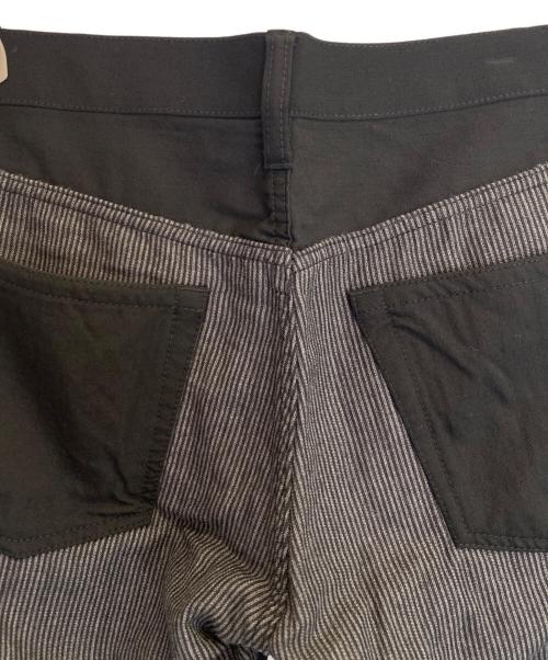 COMME des GARCONS HOMME（コムデギャルソン オム）COMME des GARCONS HOMME (コムデギャルソン オム) 製品洗い加工スラックス ブラック サイズ:Mの古着・服飾アイテム
