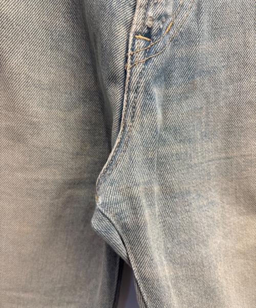 UNDERCOVERISM（アンダーカバーイズム）UNDERCOVERISM (アンダーカバーイズム) but beautiful 2期 ダメージクロップドデニムパンツ ブルー サイズ:2の古着・服飾アイテム