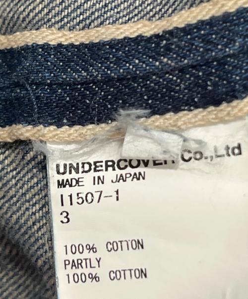 UNDERCOVERISM（アンダーカバーイズム）UNDERCOVERISM (アンダーカバーイズム) ハート刺繍デニムパンツ インディゴ サイズ:34の古着・服飾アイテム