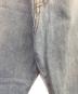 中古・古着 MM6 Maison Margiela (エムエムシックスメゾンマルジェラ) インサイドアウ ハーフデニムパンツ インディゴ サイズ:44：18000円