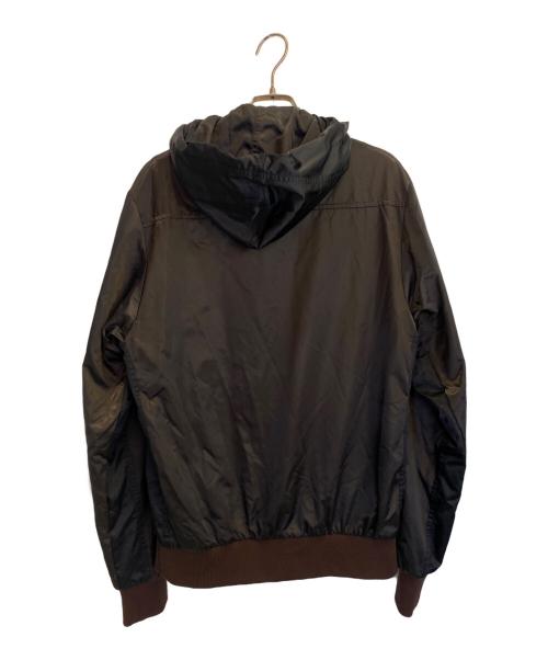 DOLCE & GABBANA（ドルチェ＆ガッバーナ）DOLCE & GABBANA (ドルチェ＆ガッバーナ) サテンジップアップジャケット ブラウン サイズ:XLの古着・服飾アイテム