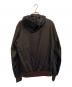 DOLCE & GABBANA (ドルチェ＆ガッバーナ) サテンジップアップジャケット ブラウン サイズ:XL：20000円