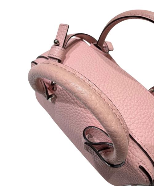 DELVAUX（デルヴォー）DELVAUX (デルヴォー) クールボックスナノ2WAYショルダーバッグ ピンク サイズ:ﾅﾉの古着・服飾アイテム