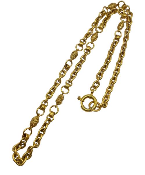 CHANEL（シャネル）CHANEL (シャネル) ココロング ゴールドチェーンネックレスの古着・服飾アイテム