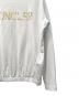 中古・古着 MONCLER (モンクレール) ロゴプリントロングスリーブカットソー ホワイト サイズ:M：15000円