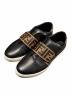 FENDI（フェンディ）の古着「ベルクロスニーカー ローカットスニーカー」｜ブラック×ブラウン