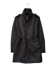 GUCCI（グッチ）の古着「ナイロンファイユコート/NYLON FAILLE COAT」｜ブラック