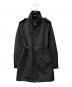 GUCCI（グッチ）の古着「ナイロンファイユコート/NYLON FAILLE COAT」｜ブラック