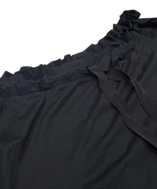 patou（パトゥ）patou (パトゥ) オーガニックコットンボリュームトップス ブラック サイズ:Mの古着・服飾アイテム