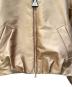 中古・古着 MONCLER (モンクレール) MAUPA サテンボンバーダウンジャケット K10931A00051 ベージュ サイズ:SIZE 0：100000円