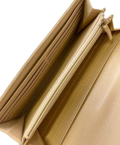CHANEL（シャネル）CHANEL (シャネル) シャネル19/マトラッセロングフラップウォレット アイボリー サイズ:19cmの古着・服飾アイテム