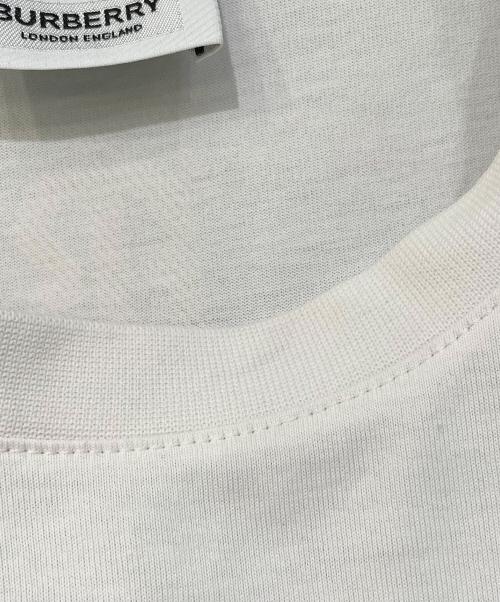 BURBERRY（バーバリー）BURBERRY (バーバリー) 半袖カットソー ホワイト サイズ:ＸＳの古着・服飾アイテム