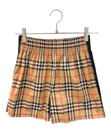 BURBERRY（バーバリー）の古着「ノバチェックショートパンツ」｜ベージュ