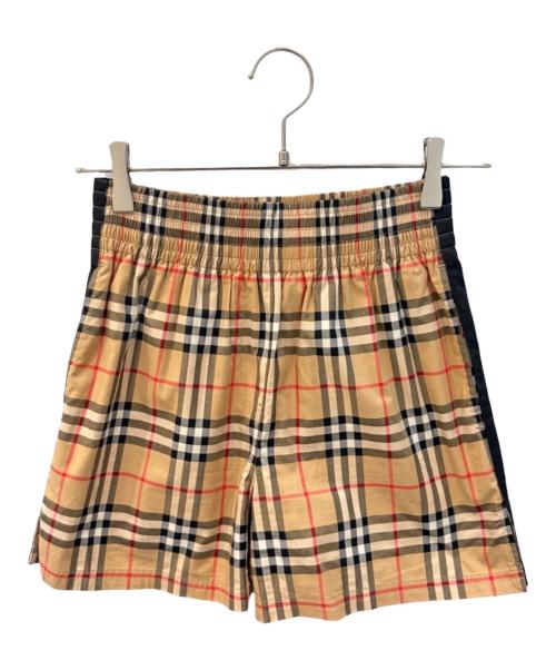 BURBERRY（バーバリー）BURBERRY (バーバリー) ノバチェックショートパンツ ベージュ サイズ:2の古着・服飾アイテム