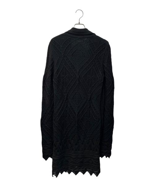 CHANEL（シャネル）CHANEL (シャネル) ロングニットカーディガン ブラック サイズ:38の古着・服飾アイテム