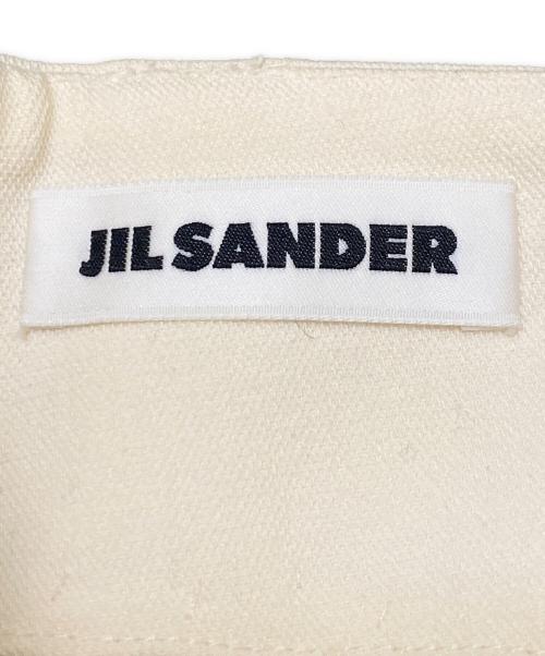 JIL SANDER（ジルサンダー）JIL SANDER (ジルサンダー) カーゴワイドパンツ ホワイト サイズ:32の古着・服飾アイテム