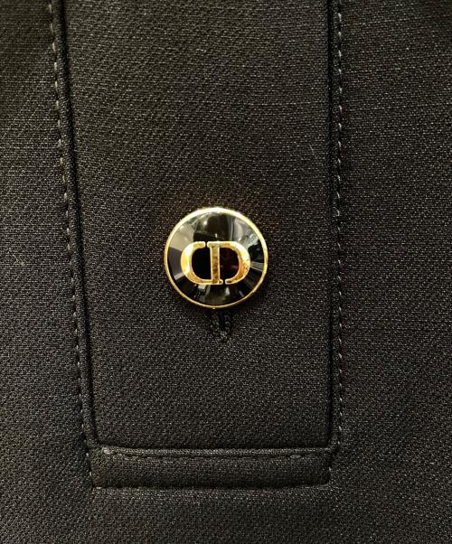 Dior（ディオール）Dior (ディオール) CDボタンドレス ブラック サイズ:34の古着・服飾アイテム
