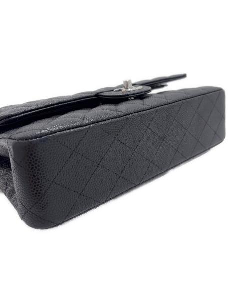 CHANEL（シャネル）CHANEL (シャネル) マトラッセ25/matelassé25/ブラック/ダブルフラップチェーンショルダーバッグ ブラック サイズ:25の古着・服飾アイテム