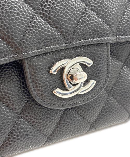 CHANEL（シャネル）CHANEL (シャネル) マトラッセ25/matelassé25/ブラック/ダブルフラップチェーンショルダーバッグ ブラック サイズ:25の古着・服飾アイテム