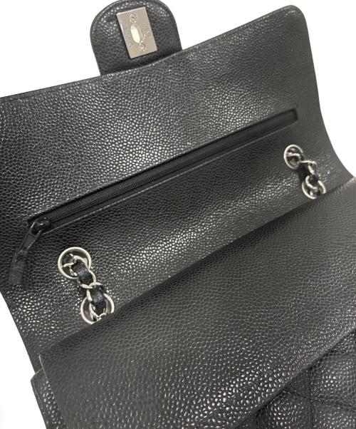CHANEL（シャネル）CHANEL (シャネル) マトラッセ25/matelassé25/ブラック/ダブルフラップチェーンショルダーバッグ ブラック サイズ:25の古着・服飾アイテム