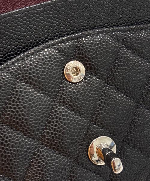 CHANEL（シャネル）CHANEL (シャネル) マトラッセ25/matelassé25/ブラック/ダブルフラップチェーンショルダーバッグ ブラック サイズ:25の古着・服飾アイテム