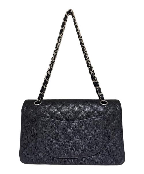 CHANEL（シャネル）CHANEL (シャネル) マトラッセ25/matelassé25/ブラック/ダブルフラップチェーンショルダーバッグ ブラック サイズ:25の古着・服飾アイテム