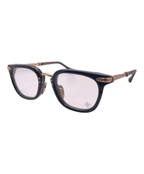 CHROME HEARTS（クロムハーツ）CHROME HEARTS (クロムハーツ) TITANASLUVR/チタナスラヴァー ブラック×ゴールド サイズ:51□23-145の古着・服飾アイテム