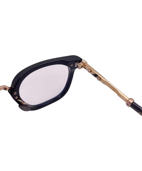 CHROME HEARTS（クロムハーツ）CHROME HEARTS (クロムハーツ) TITANASLUVR/チタナスラヴァー ブラック×ゴールド サイズ:51□23-145の古着・服飾アイテム