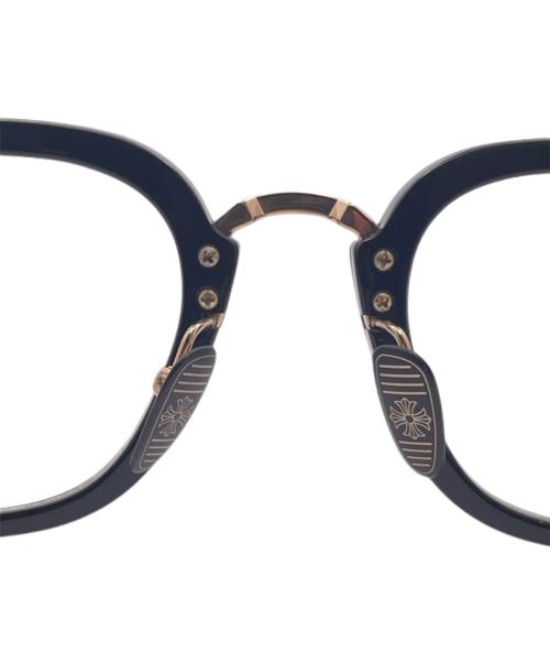 CHROME HEARTS（クロムハーツ）CHROME HEARTS (クロムハーツ) TITANASLUVR/チタナスラヴァー ブラック×ゴールド サイズ:51□23-145の古着・服飾アイテム
