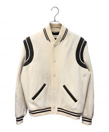 Saint Laurent Paris（サンローランパリ）の古着「テディジャケット/TEDDY JACKET」｜ホワイト