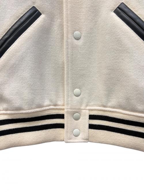 Saint Laurent Paris（サンローランパリ）Saint Laurent Paris (サンローランパリ) テディジャケット/TEDDY JACKET ホワイト サイズ:50の古着・服飾アイテム