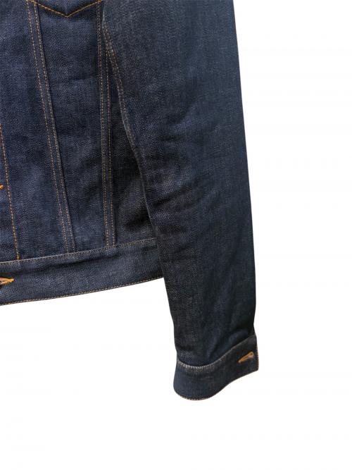 Dior（ディオール）Dior (ディオール) Oblique Cotton Denim Jacket インディゴ サイズ:48の古着・服飾アイテム