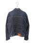 Dior (ディオール) Oblique Cotton Denim Jacket インディゴ サイズ:48：130000円