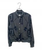 HERMESエルメス）の古着「スウェットジャケット」｜グレー×ネイビー