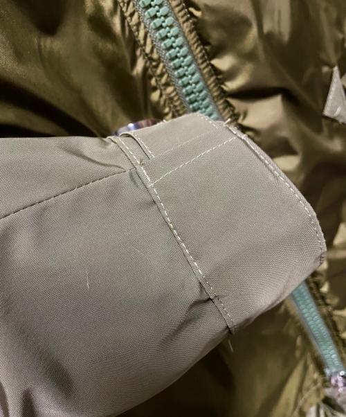 MONCLER（モンクレール）MONCLER (モンクレール) sacai (サカイ) HARUMIナイロンコート オリーブ サイズ:1の古着・服飾アイテム