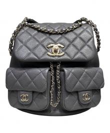 CHANEL（シャネル）の古着「マトラッセデュマチェーンバッグパック」｜グレー
