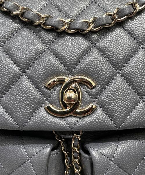 CHANEL（シャネル）CHANEL (シャネル) マトラッセデュマチェーンバッグパック グレーの古着・服飾アイテム