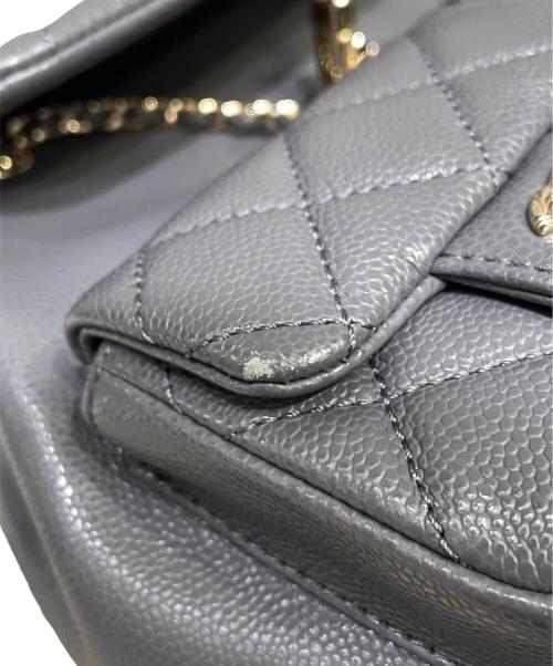 CHANEL（シャネル）CHANEL (シャネル) マトラッセデュマチェーンバッグパック グレーの古着・服飾アイテム