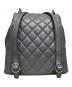CHANEL (シャネル) マトラッセデュマチェーンバッグパック グレー：780000円