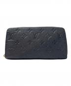LOUIS VUITTONルイ ヴィトン）の古着「Monogram Empreinte Zippy Wallet/モノグラム・アンプラント ジッピーウォレット/M61864」｜ノワール