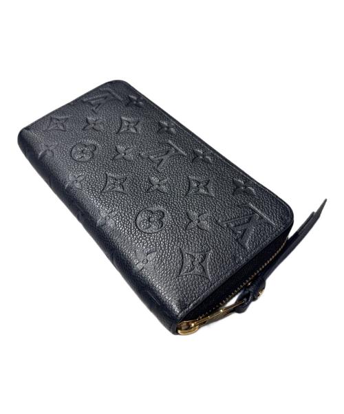 LOUIS VUITTON（ルイ ヴィトン）LOUIS VUITTON (ルイ ヴィトン) Monogram Empreinte Zippy Wallet/モノグラム・アンプラント ジッピーウォレット/M61864 ノワール サイズ:-の古着・服飾アイテム