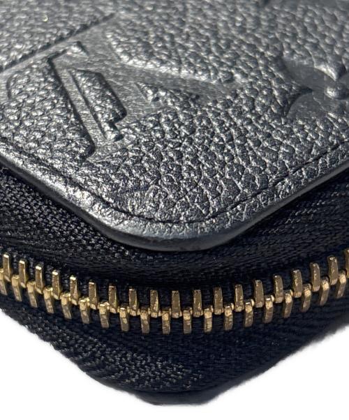 LOUIS VUITTON（ルイ ヴィトン）LOUIS VUITTON (ルイ ヴィトン) Monogram Empreinte Zippy Wallet/モノグラム・アンプラント ジッピーウォレット/M61864 ノワール サイズ:-の古着・服飾アイテム