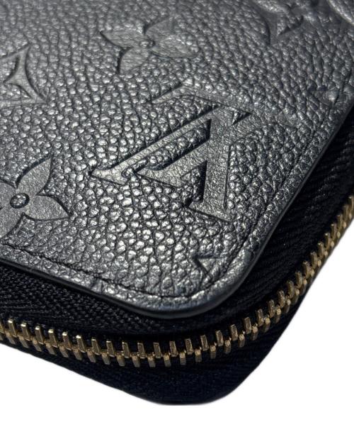 LOUIS VUITTON（ルイ ヴィトン）LOUIS VUITTON (ルイ ヴィトン) Monogram Empreinte Zippy Wallet/モノグラム・アンプラント ジッピーウォレット/M61864 ノワール サイズ:-の古着・服飾アイテム